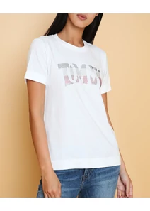 Tommy Hilfiger Női fehér felsők, blúzok és trikók
