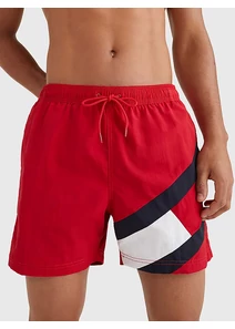 Tommy Hilfiger Férfi piros úszónadrágok