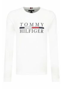 Tommy Hilfiger Férfi fehér hosszú ujjú pólók