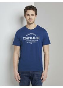 Tom Tailor Férfi kék pólók