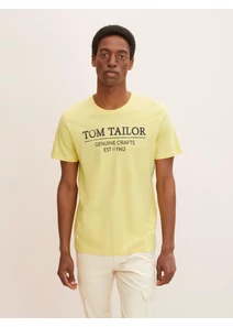 Tom Tailor Férfi sárga pólók