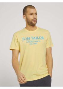 Tom Tailor Férfi sárga pólók