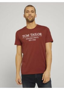 Tom Tailor Férfi rozsdabarna pólók