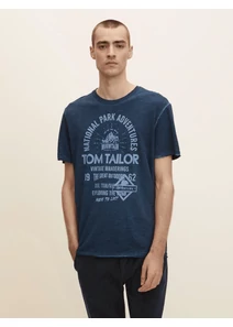 Tom Tailor Férfi sötétkék pólók