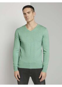 Tom Tailor Férfi zöld pulóverek