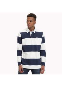 Tommy Hilfiger Férfi sötétkék hosszú ujjú pólók
