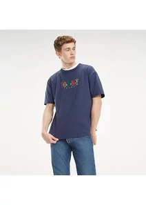 Tommy Hilfiger Férfi sötétkék pólók