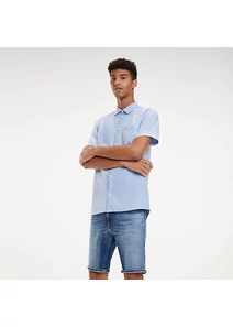 Tommy Hilfiger Férfi kék ingek
