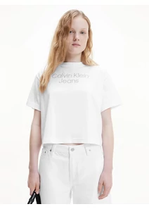 Calvin Klein Női fehér felsők, blúzok és trikók