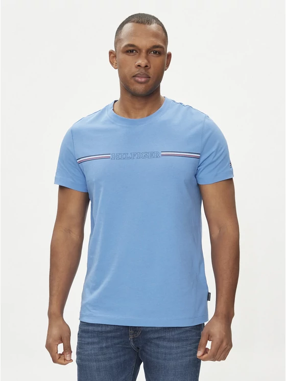 Tommy Hilfiger Férfi kék pólók