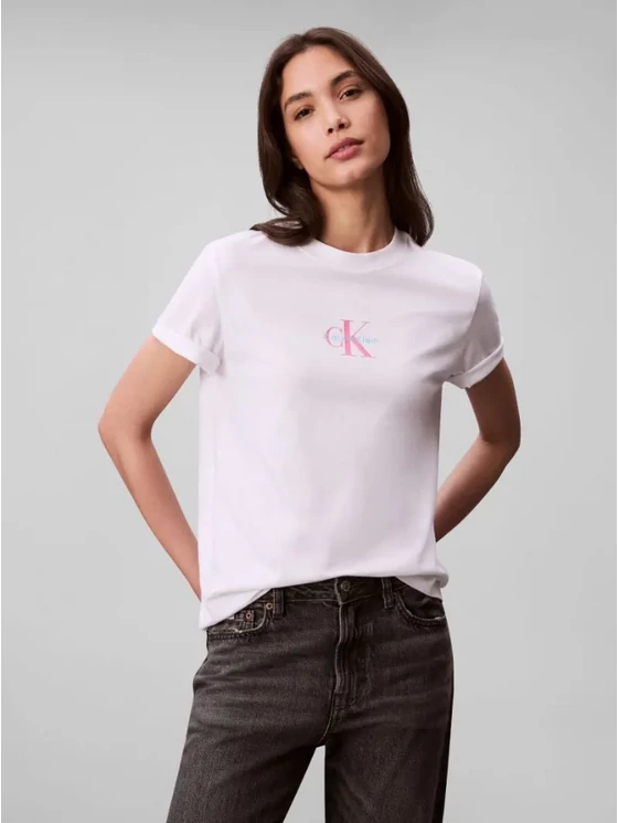 Calvin Klein Női fehér felsők, blúzok és trikók
