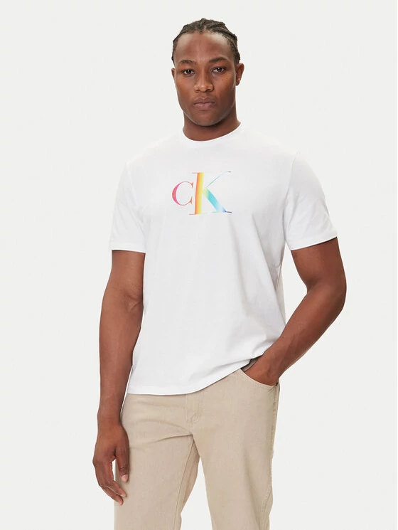 Calvin Klein Férfi fehér póló