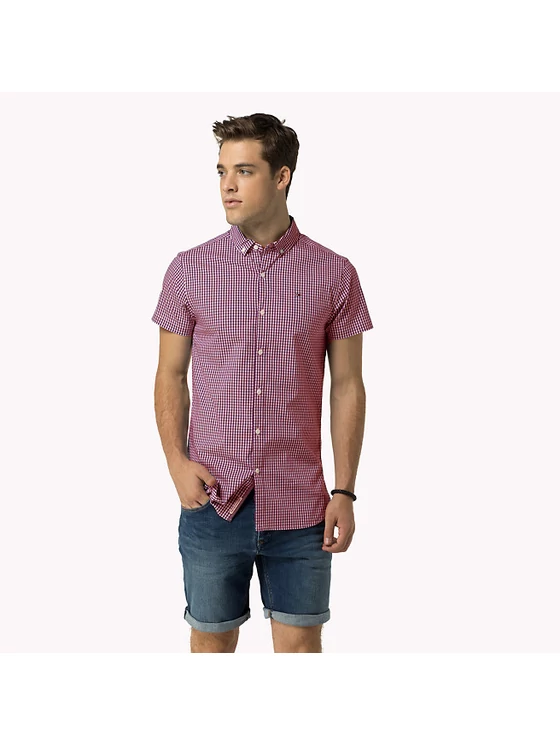 Tommy Hilfiger Férfi piros ingek