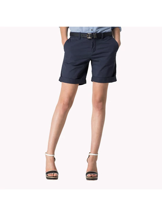 Tommy Hilfiger Női sötétkék shortok, rövidnadrágok