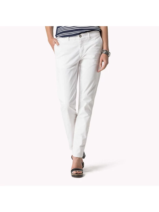 Tommy Hilfiger Női fehér nadrágok