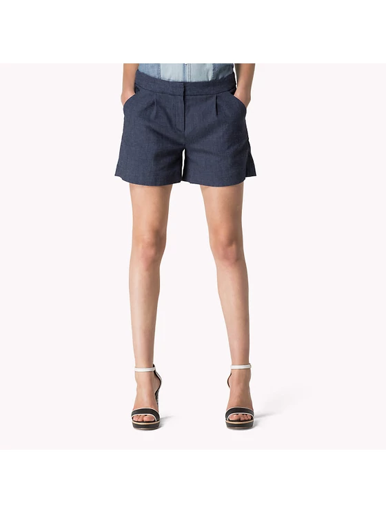 Tommy Hilfiger Női sötétkék shortok, rövidnadrágok