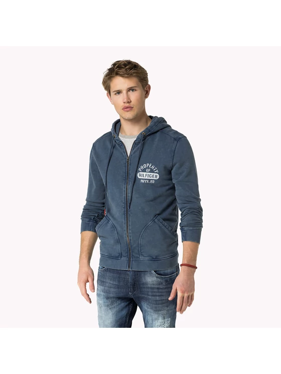 Tommy Hilfiger Férfi kék pulóverek