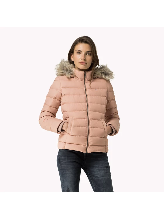 Tommy Hilfiger Női rózsaszín télikabátok