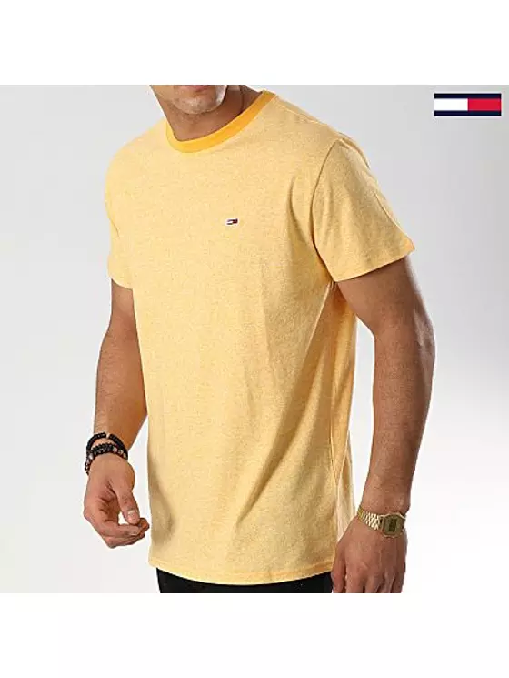 Tommy Hilfiger Férfi sárga pólók
