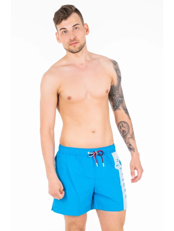 Tommy Hilfiger Férfi kék úszónadrágok