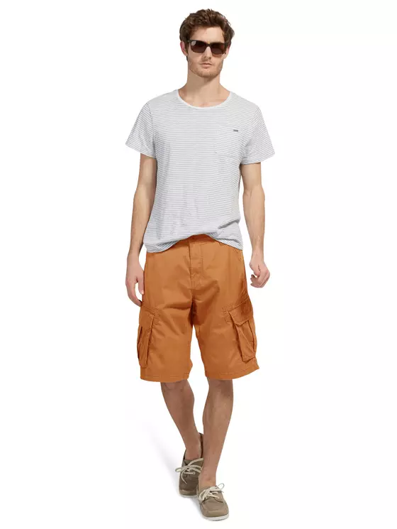 Tom Tailor Férfi narancssárga rövidnadrágok