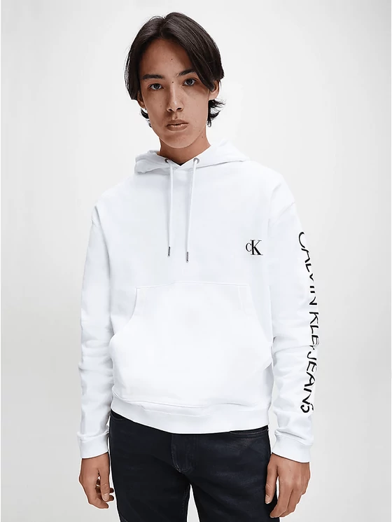 Calvin Klein Férfi fehér pulóverek