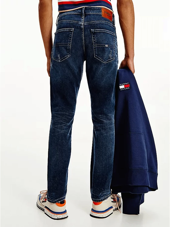 Tommy Hilfiger Scanton slim Férfi sötétkék farmernadrág Méret:33
