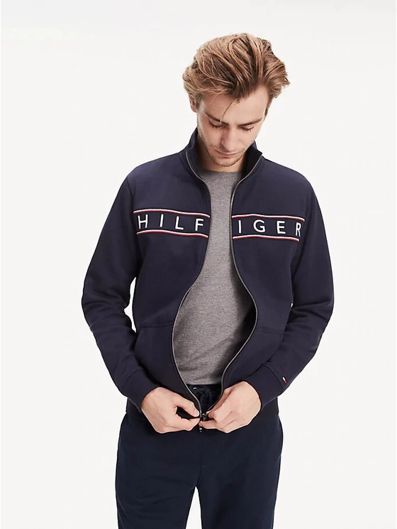 Tommy Hilfiger Férfi sötétkék kardigánok