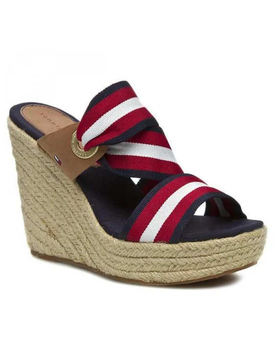 Tommy Hilfiger Női piros papucsok, szandálok