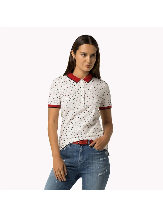 Tommy Hilfiger Női tört fehér felsők, blúzok és trikók