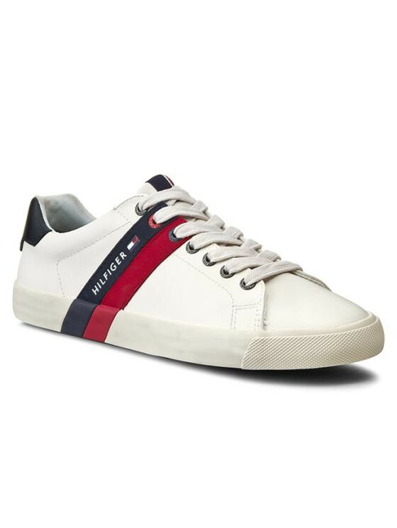 Tommy Hilfiger Férfi fehér utcai cipők