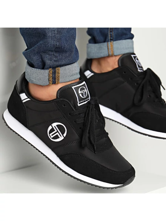 Sergio Tacchini Férfi fekete sportcipő