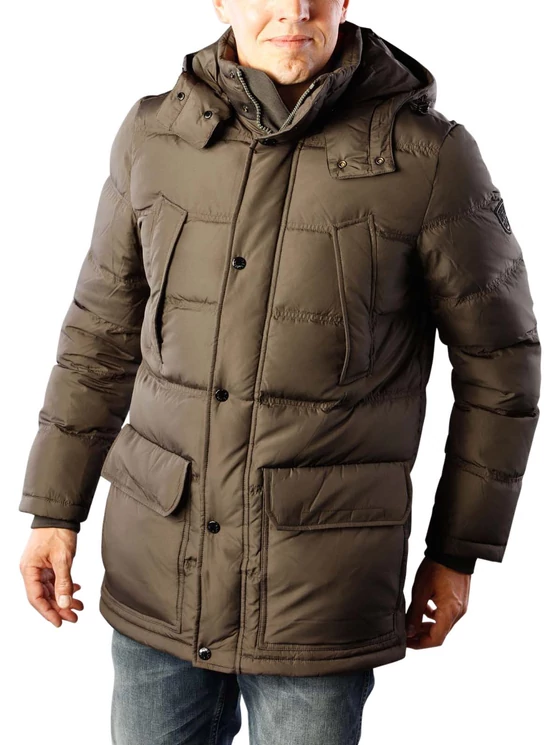 Tommy Hilfiger Férfi zöld télikabátok