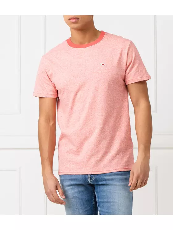 Tommy Hilfiger Férfi rózsaszín pólók