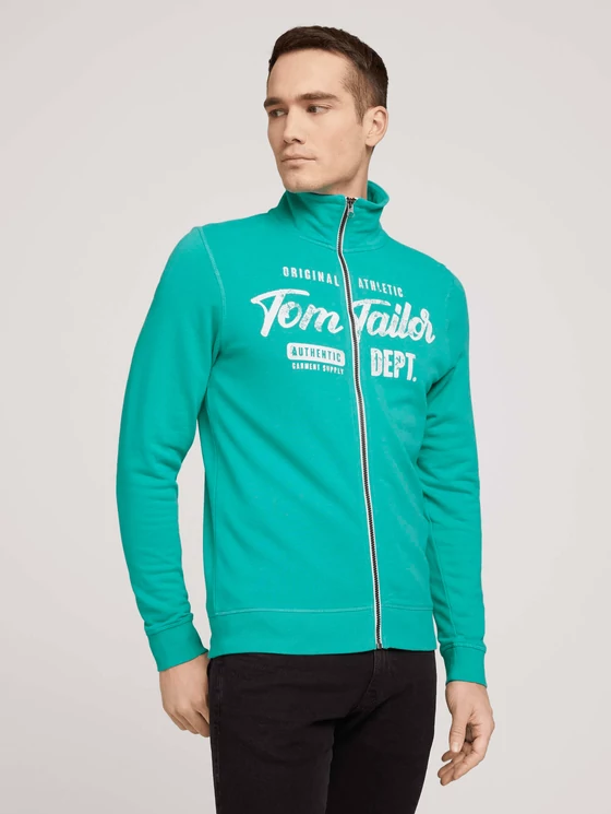 Tom Tailor Férfi türkiz kardigánok