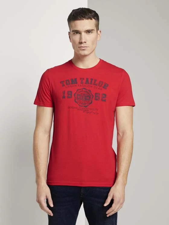 Tom Tailor Férfi piros pólók