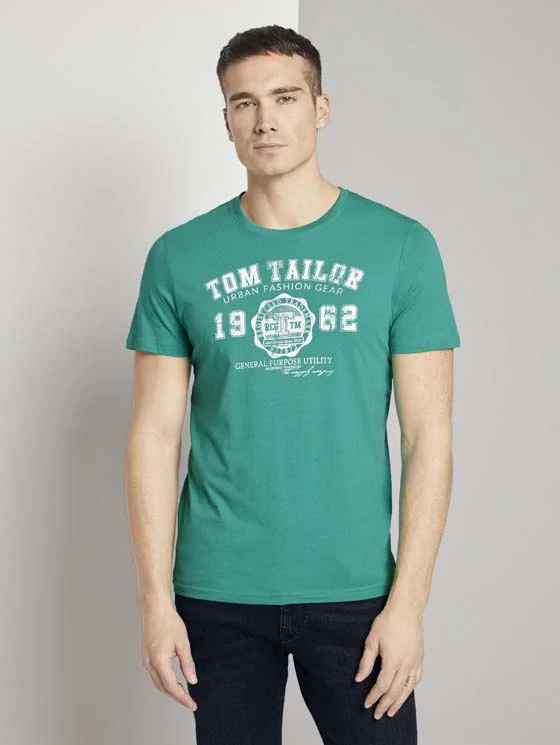 Tom Tailor Férfi zöld pólók