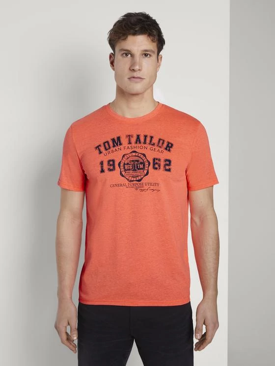 Tom Tailor Férfi rózsaszín pólók
