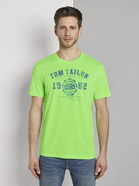 Tom Tailor Férfi zöld pólók