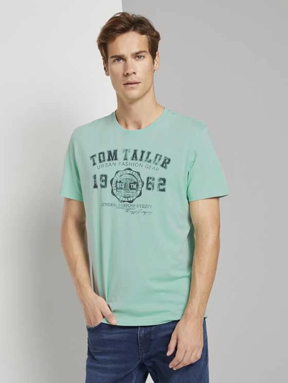 Tom Tailor Férfi zöld pólók
