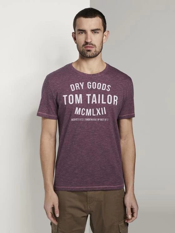 Tom Tailor Férfi rózsaszín pólók