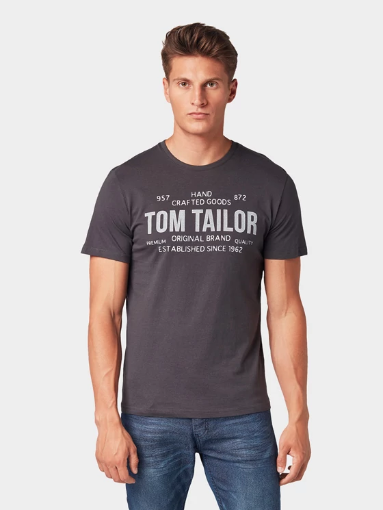 Tom Tailor Férfi szürke pólók