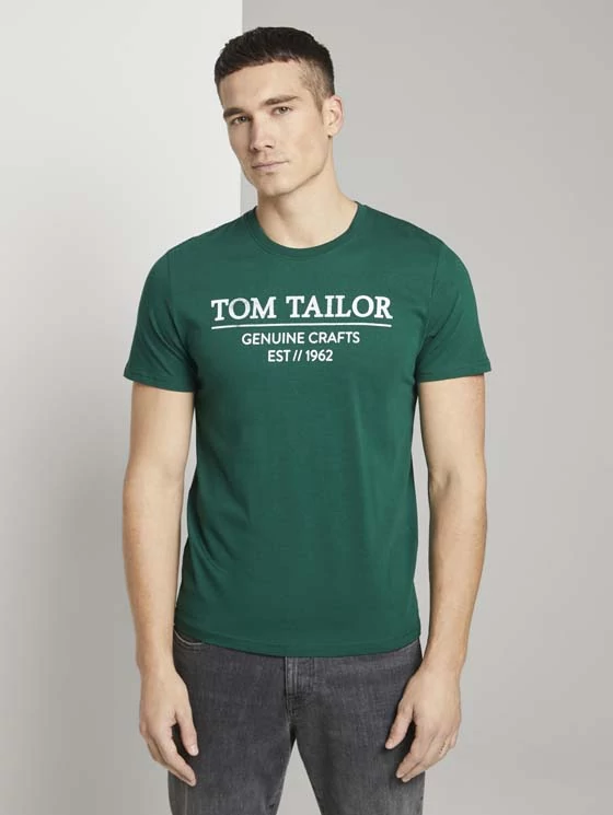 Tom Tailor Férfi zöld pólók