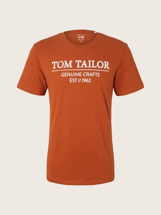 Tom Tailor Férfi barna pólók