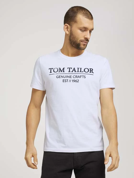 Tom Tailor férfi fehér pólók