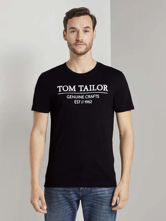 Tom Tailor férfi fekete pólók