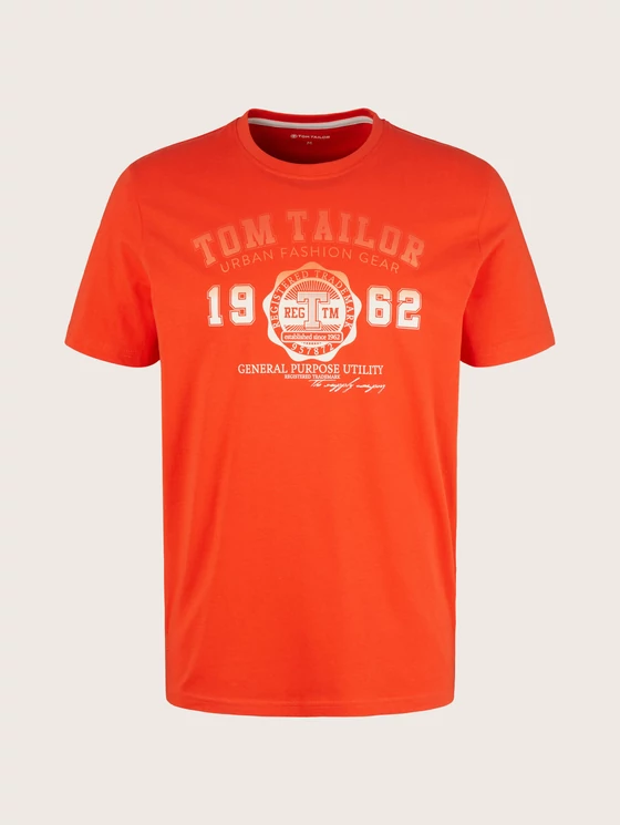 Tom Tailor Férfi piros pólók
