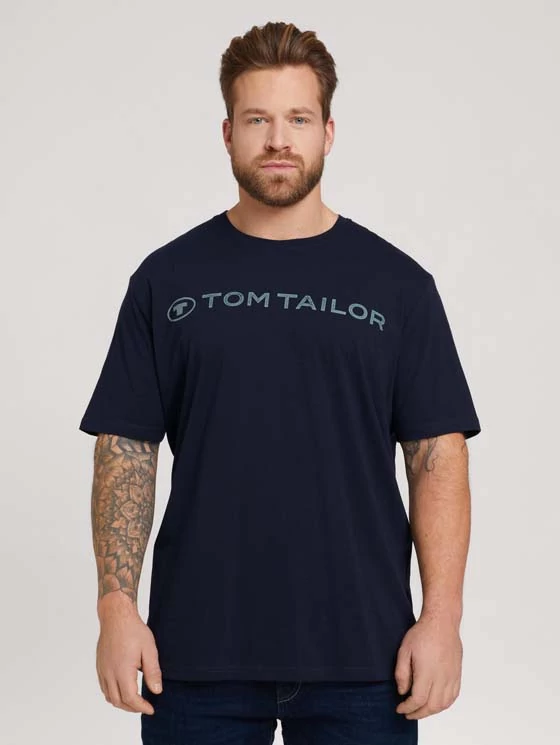 Tom Tailor Férfi sötétkék pólók