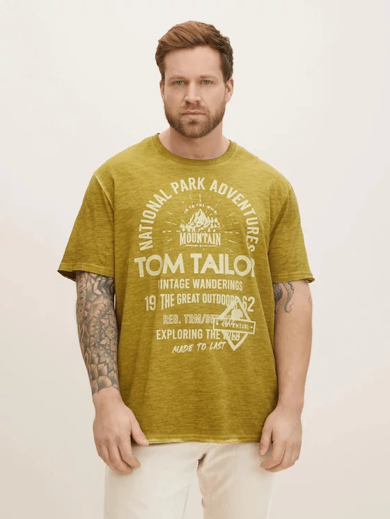 Tom Tailor Férfi zöld pólók