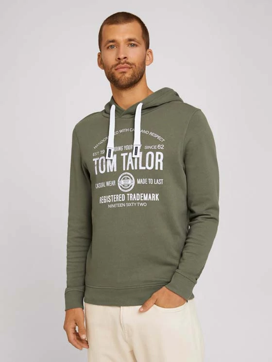 Tom Tailor Férfi zöld pulóverek